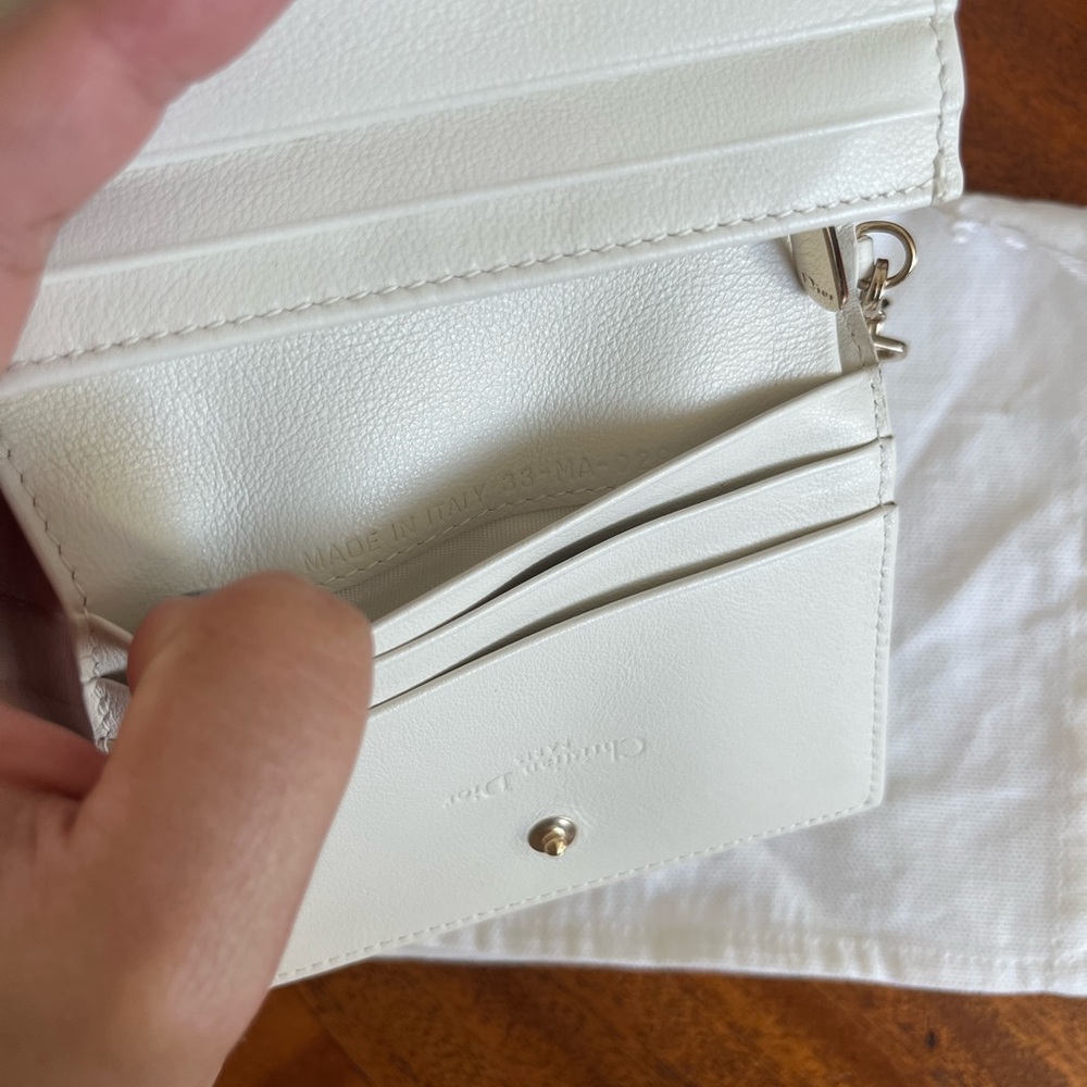 Dior Lady Dior Wallet- Multicolor Patterned - Picture 6 of 6